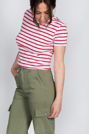 Pantalón cargo de algodón elástico Mod.226