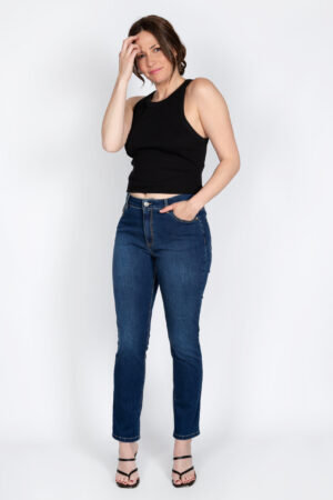 Slim recto talle medio Mod. 203