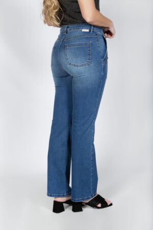 Denim recto- Bolsillo francés con remaches metálicos. Mod: 417