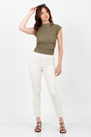 Jegging de algodón y tencel. Mod. 416/26