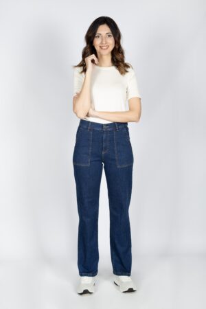Vaquero Denim ancho 5 bolsillos MOD500