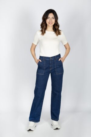 Vaquero Denim ancho 5 bolsillos MOD500
