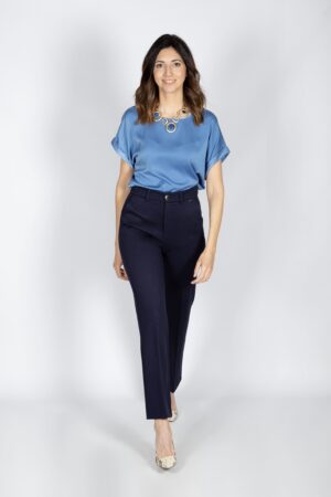 Ancho vestir punto Twill bolsillo francés Mod.552/26