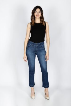 Vaquero Cropped Deflecado MOD503