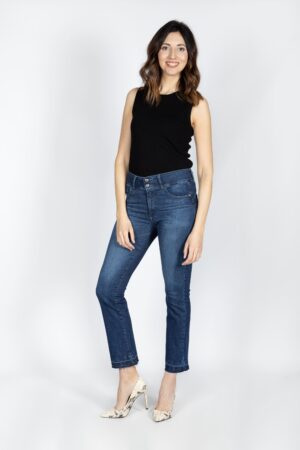 Vaquero Cropped Deflecado MOD503
