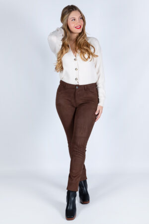 PANTALÓN PUNTO ANTELINA SLIM-AJUSTADO 513