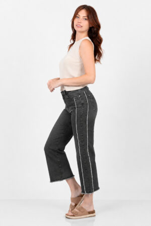 Vaquero Capri Ancho Tiras Deflecadas MOD602