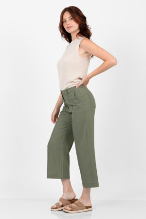Pantalón ancho Capri con nervio. Mod.647