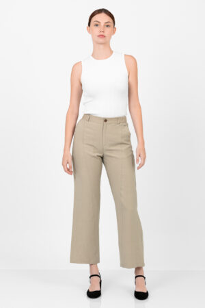Pantalón ancho corte cruzado Mod.627