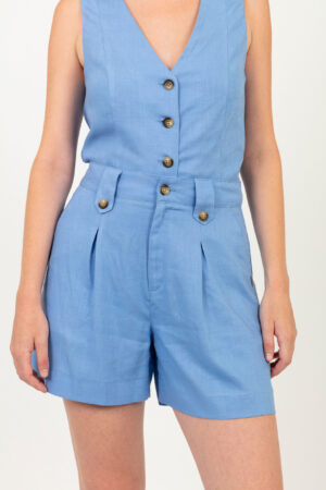 Bermuda lino pinzas. Mod.655