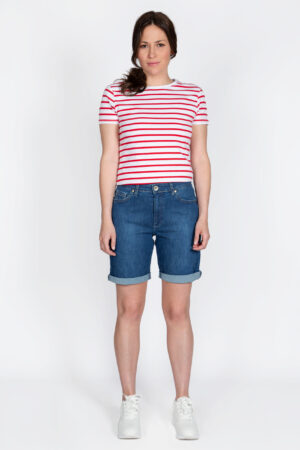 Bermuda clásica denim 5 bolsillos Mod-539
