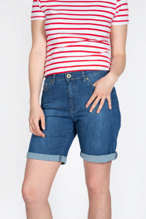 Bermuda clásica denim 5 bolsillos Mod-539